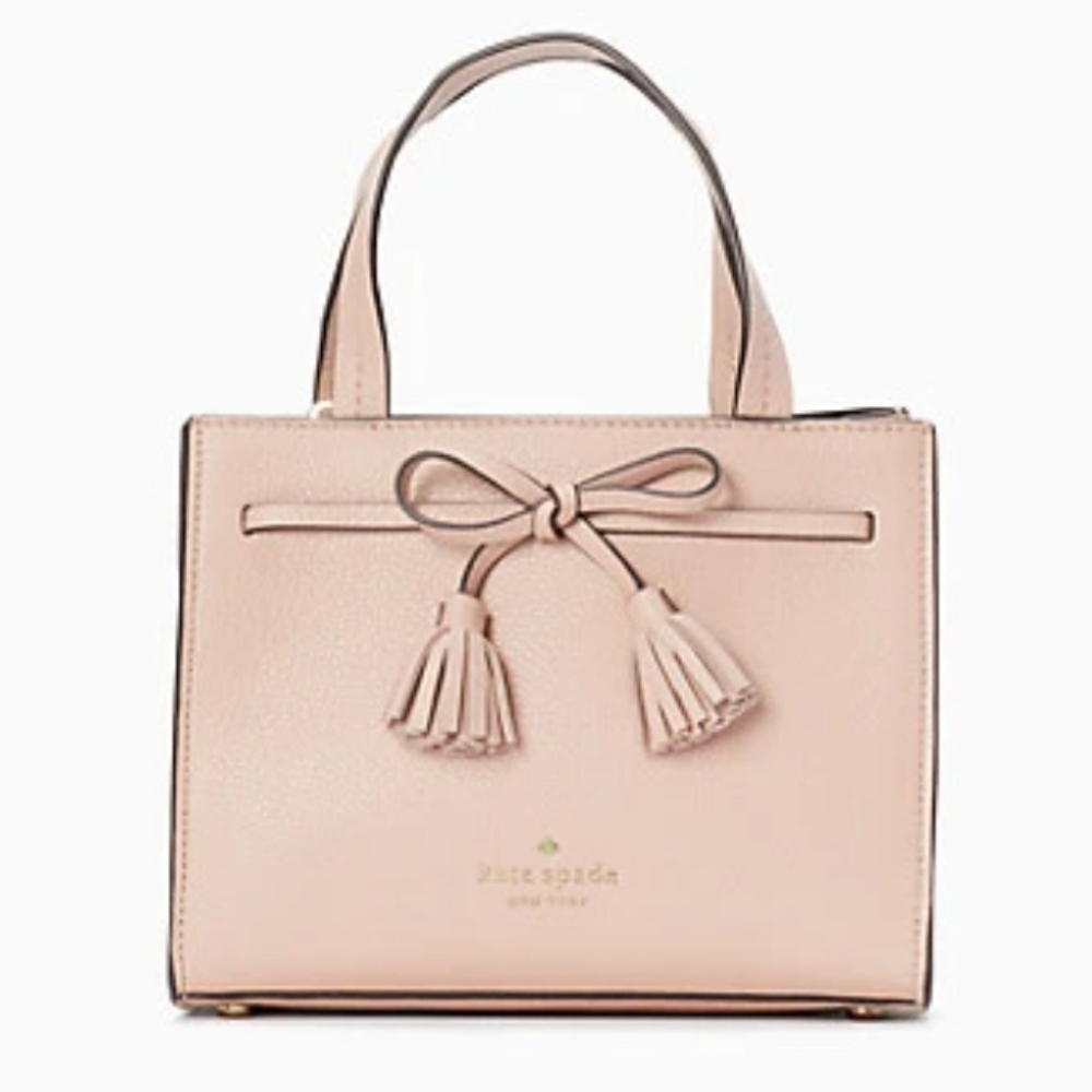 Kate Spade Hayes mini satchel bag pink blush new with tag